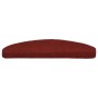 Felpudos autoadhesivos para escaleras, 30 unidades, 65 x 21 x 4 cm, color burdeos, semicirculares, grandes en Hogar | Comprar on