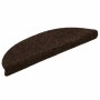 Felpudos autoadhesivos para escaleras, 20 unidades, 56 x 17 x 3 cm, marrón, semicirculares en Hogar | Comprar online en Foru.es