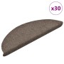 Felpudos autoadhesivos para escaleras, 30 unidades, beige, 56 x 17 x 3 cm, semicirculares en Hogar | Comprar online en Foru.es