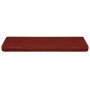Felpudos autoadhesivos para escaleras, 30 unidades, 65 x 21 x 4 cm, borde rectangular, color rojo burdeos en Hogar | Comprar onl