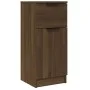 Aparador madera contrachapada color roble marrón 30x30x70 cm de vidaXL, Aparadores - Ref: Foro24-817004, Precio: 55,77 €, Des...