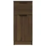 Aparador madera contrachapada color roble marrón 30x30x70 cm de vidaXL, Aparadores - Ref: Foro24-817004, Precio: 55,77 €, Des...