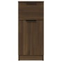 Aparador madera contrachapada color roble marrón 30x30x70 cm de vidaXL, Aparadores - Ref: Foro24-817004, Precio: 56,91 €, Des...
