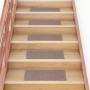 Felpudos autoadhesivos para escaleras, 30 unidades, 60 x 25 cm, marrón claro, rectangulares en Hogar | Comprar online en Foru.es