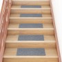 Felpudos autoadhesivos para escaleras, 30 unidades, 60 x 25 cm, gris claro, rectangulares en Hogar | Comprar online en Foru.es