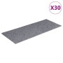 Felpudos autoadhesivos para escaleras, 30 unidades, 60 x 25 cm, gris claro, rectangulares en Hogar | Comprar online en Foru.es