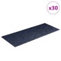 Felpudos autoadhesivos para escaleras, 30 unidades, 60 x 25 cm, gris azul, rectangulares en Hogar | Comprar online en Foru.es