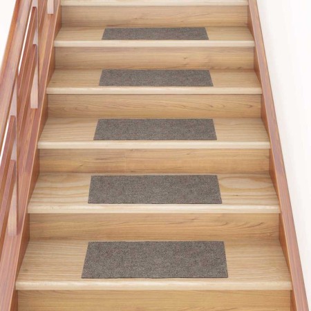 Felpudos autoadhesivos para escaleras, 30 unidades, 60 x 25 cm, beige, rectangulares en Hogar | Comprar online en Foru.es