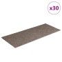 Felpudos autoadhesivos para escaleras, 30 unidades, 60 x 25 cm, beige, rectangulares en Hogar | Comprar online en Foru.es