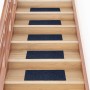 Felpudos autoadhesivos para escaleras, 30 unidades, 60 x 25 cm, rectangulares, color azul marino en Hogar | Comprar online en Fo