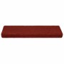 Felpudos autoadhesivos para escaleras, 20 unidades, 65 x 21 x 4 cm, borde rectangular, color rojo burdeos en Hogar | Comprar onl