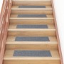 Felpudos autoadhesivos para escaleras, 30 unidades, 76 x 20 cm, gris claro, rectangulares en Hogar | Comprar online en Foru.es