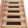 Felpudos autoadhesivos para escaleras, 30 unidades, 76 x 20 cm, marrón, rectangulares en Hogar | Comprar online en Foru.es