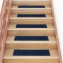 Felpudos autoadhesivos para escaleras, 30 unidades, 76 x 20 cm, rectangulares, color azul marino en Hogar | Comprar online en Fo