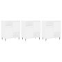 Aparadores 3 uds madera de ingeniería blanco de vidaXL, Aparadores - Ref: Foro24-3190141, Precio: 174,06 €, Descuento: %