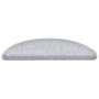 Felpudos para escaleras (30 unidades, 56 x 17 x 3 cm, gris claro, semicirculares) en Hogar | Comprar online en Foru.es