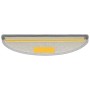 Felpudos para escaleras (30 unidades, 56 x 17 x 3 cm, gris claro, semicirculares) en Hogar | Comprar online en Foru.es
