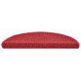 Felpudos para escaleras 30 unidades 56x17x3 cm Rojos Semicirculares en Hogar | Comprar online en Foru.es