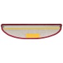 Felpudos para escaleras 30 unidades 56x17x3 cm Rojos Semicirculares en Hogar | Comprar online en Foru.es