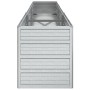 Arriate de acero galvanizado plateado 240x40x45 cm de vidaXL, Maceteros y jardineras - Ref: Foro24-316889, Precio: 48,78 €, D...