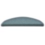 Alfombrillas para escaleras 30 unidades 56x17x3 cm Azul Mar Semicircular en Hogar | Comprar online en Foru.es