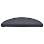 Felpudos para escaleras (30 unidades, 56 x 17 x 3 cm, gris oscuro y azul, semicirculares) en Hogar | Comprar online en Foru.es