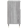 Aparadores 3 uds madera contrachapada gris Sonoma de vidaXL, Aparadores - Ref: Foro24-3190147, Precio: 173,90 €, Descuento: %