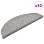 Felpudos para escaleras (30 unidades, 56 x 17 x 3 cm, gris claro, semicirculares) en Hogar | Comprar online en Foru.es