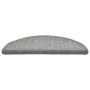 Felpudos para escaleras (30 unidades, 56 x 17 x 3 cm, gris claro, semicirculares) en Hogar | Comprar online en Foru.es