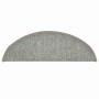 Felpudos para escaleras (30 unidades, 56 x 17 x 3 cm, gris claro, semicirculares) en Hogar | Comprar online en Foru.es