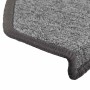Felpudos para escaleras 30 unidades 65x24x4 cm Gris oscuro Semicircular Grande en Hogar | Comprar online en Foru.es