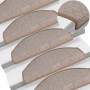 Felpudos para escaleras 30 unidades 65x24x4 cm Marrón claro Semicircular Grande en Hogar | Comprar online en Foru.es