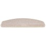 Felpudos para escaleras 30 unidades 65x24x4 cm gris topo semicircular grande en Hogar | Comprar online en Foru.es