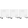 Aparadores 3 uds madera contrachapada blanco de vidaXL, Aparadores - Ref: Foro24-3190157, Precio: 195,62 €, Descuento: %