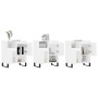 Aparadores 3 uds madera contrachapada blanco de vidaXL, Aparadores - Ref: Foro24-3190157, Precio: 195,62 €, Descuento: %