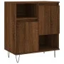 Aparadores 3 uds madera contrachapada marrón roble de vidaXL, Aparadores - Ref: Foro24-3190156, Precio: 176,60 €, Descuento: %