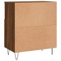 Aparadores 3 uds madera contrachapada marrón roble de vidaXL, Aparadores - Ref: Foro24-3190156, Precio: 178,86 €, Descuento: %