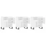 Aparadores 3 uds madera contrachapada blanco brillo by vidaXL, Sideboards - Ref: Foro24-3190159, Price: 205,92 €, Discount: %