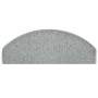 Felpudos para escaleras 30 unidades 65x24x4 cm Gris Claro Semicircular Grande en Hogar | Comprar online en Foru.es