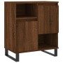 Aparadores 3 uds madera contrachapada marrón roble de vidaXL, Aparadores - Ref: Foro24-3190164, Precio: 195,04 €, Descuento: %