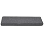 Alfombrillas para escaleras 30 unidades 65x21x4 cm Gris oscuro Borde rectangular en Hogar | Comprar online en Foru.es