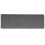 Alfombrillas para escaleras 30 unidades 65x21x4 cm Gris oscuro Borde rectangular en Hogar | Comprar online en Foru.es