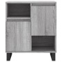Aparadores 3 uds madera contrachapada gris Sonoma de vidaXL, Aparadores - Ref: Foro24-3190163, Precio: 202,05 €, Descuento: %
