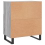 Aparadores 3 uds madera contrachapada gris Sonoma de vidaXL, Aparadores - Ref: Foro24-3190163, Precio: 202,05 €, Descuento: %