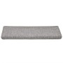 Alfombrillas para escaleras 30 unidades 65x21x4 cm Gris claro Borde rectangular en Hogar | Comprar online en Foru.es