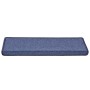 Alfombrillas para escaleras 30 unidades 65x21x4 cm Azul Borde Rectangular en Hogar | Comprar online en Foru.es