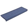 Alfombrillas para escaleras 30 unidades 65x21x4 cm Azul Borde Rectangular en Hogar | Comprar online en Foru.es