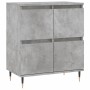 Aparadores 3 uds madera contrachapada gris hormigón de vidaXL, Aparadores - Ref: Foro24-3190193, Precio: 193,03 €, Descuento: %
