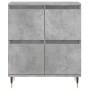 Aparadores 3 uds madera contrachapada gris hormigón de vidaXL, Aparadores - Ref: Foro24-3190193, Precio: 193,03 €, Descuento: %
