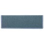 Alfombrillas para escaleras 30 unidades 65x21x4 cm Azul Mar Borde Rectangular en Hogar | Comprar online en Foru.es